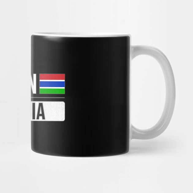 Made In Gambia - Gift for Gambian With Roots From Gambia by Country Flags